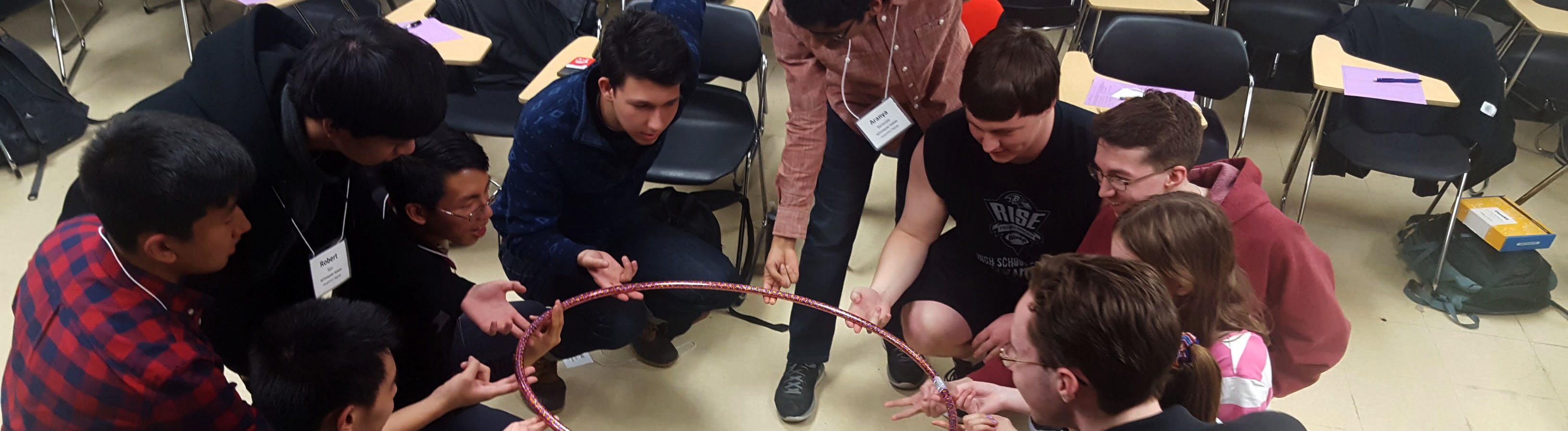 students presenting at colloquia