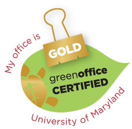 My office is gold green office certified