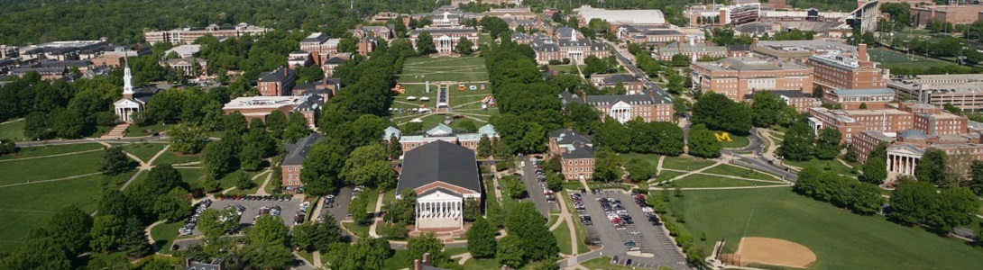 aerial view of campus